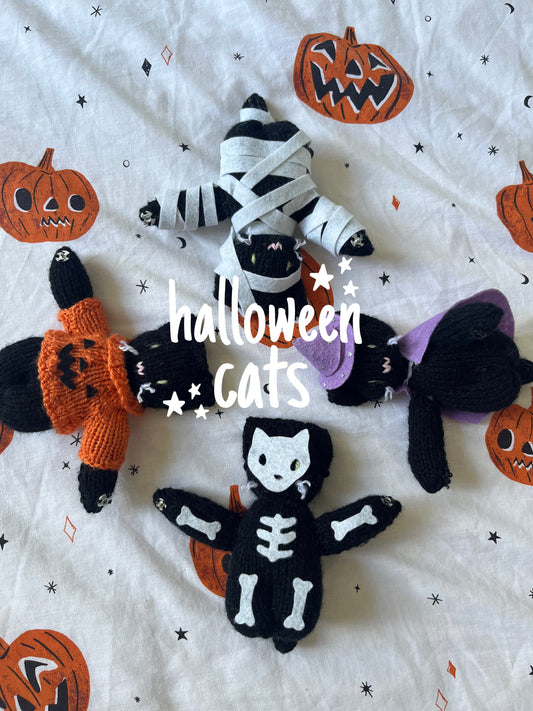 Halloween Cat Bagcharms🎃👻