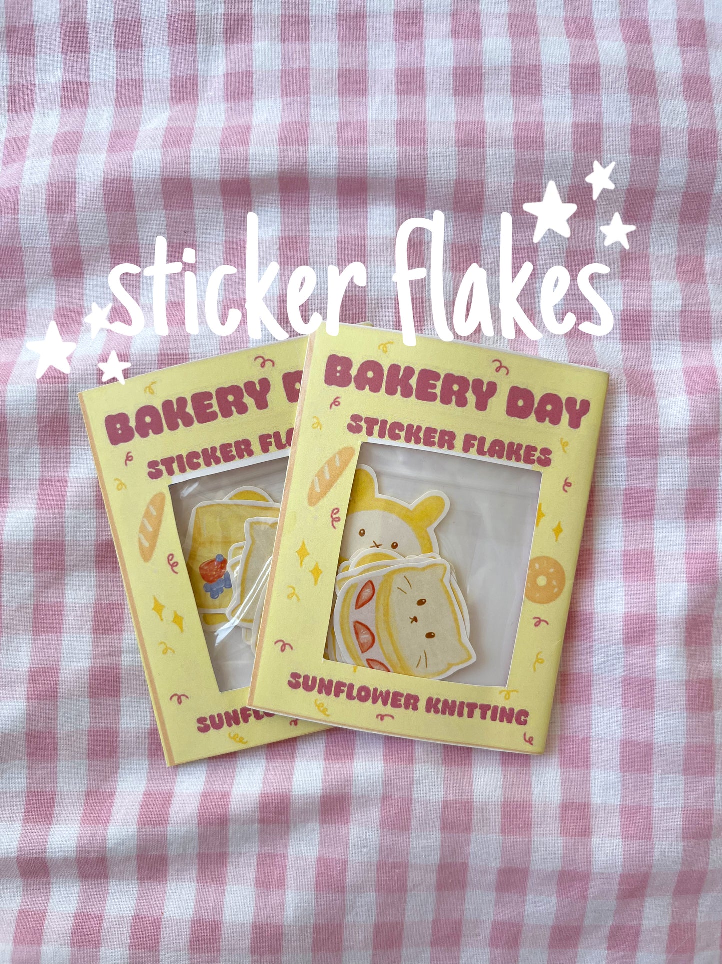 Sticker Flakes Bakery Pack