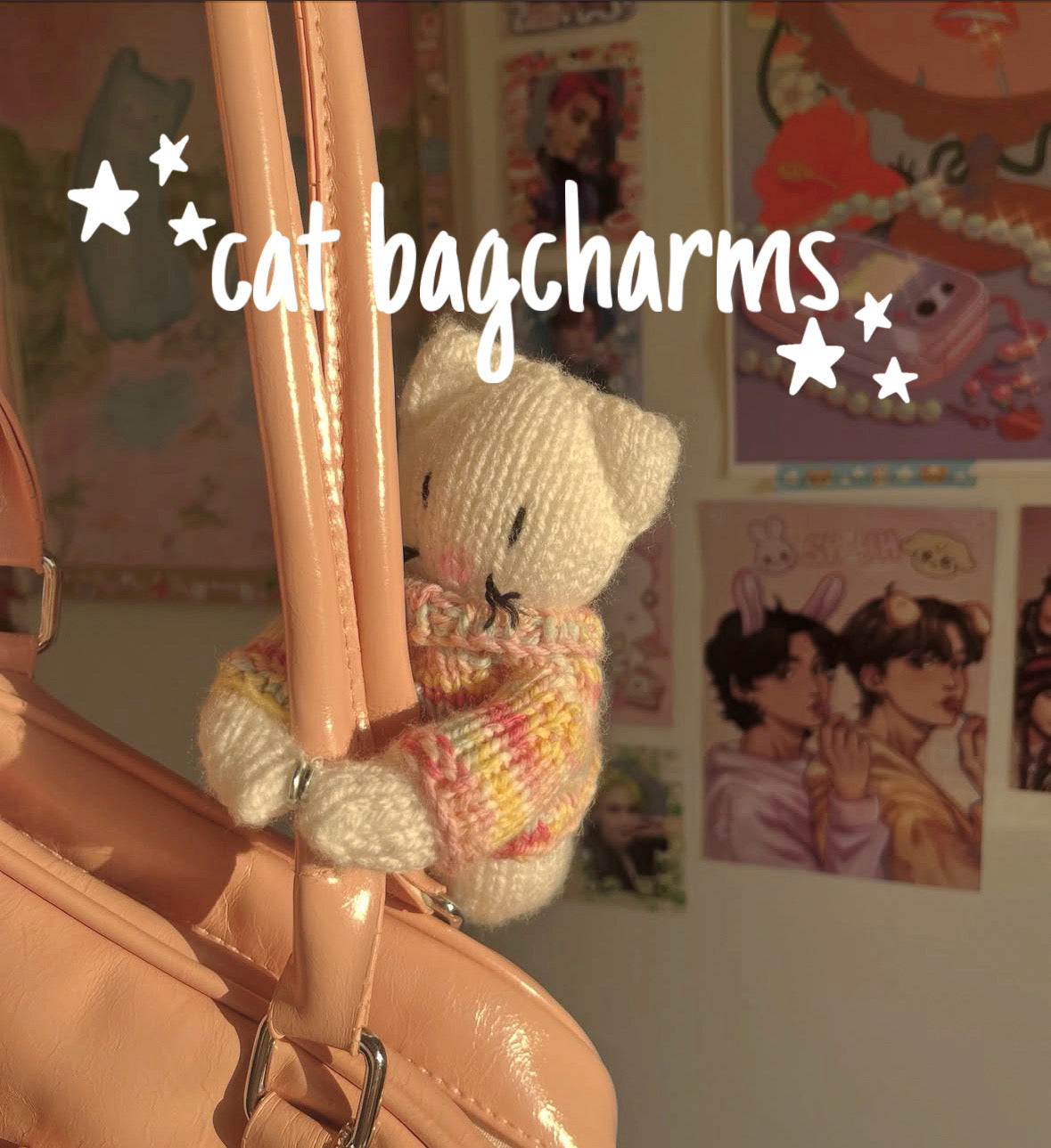 CAT BAGCHARMS- create your own!
