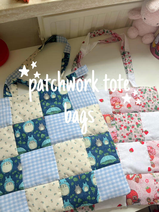 Patchwork Tote Bags