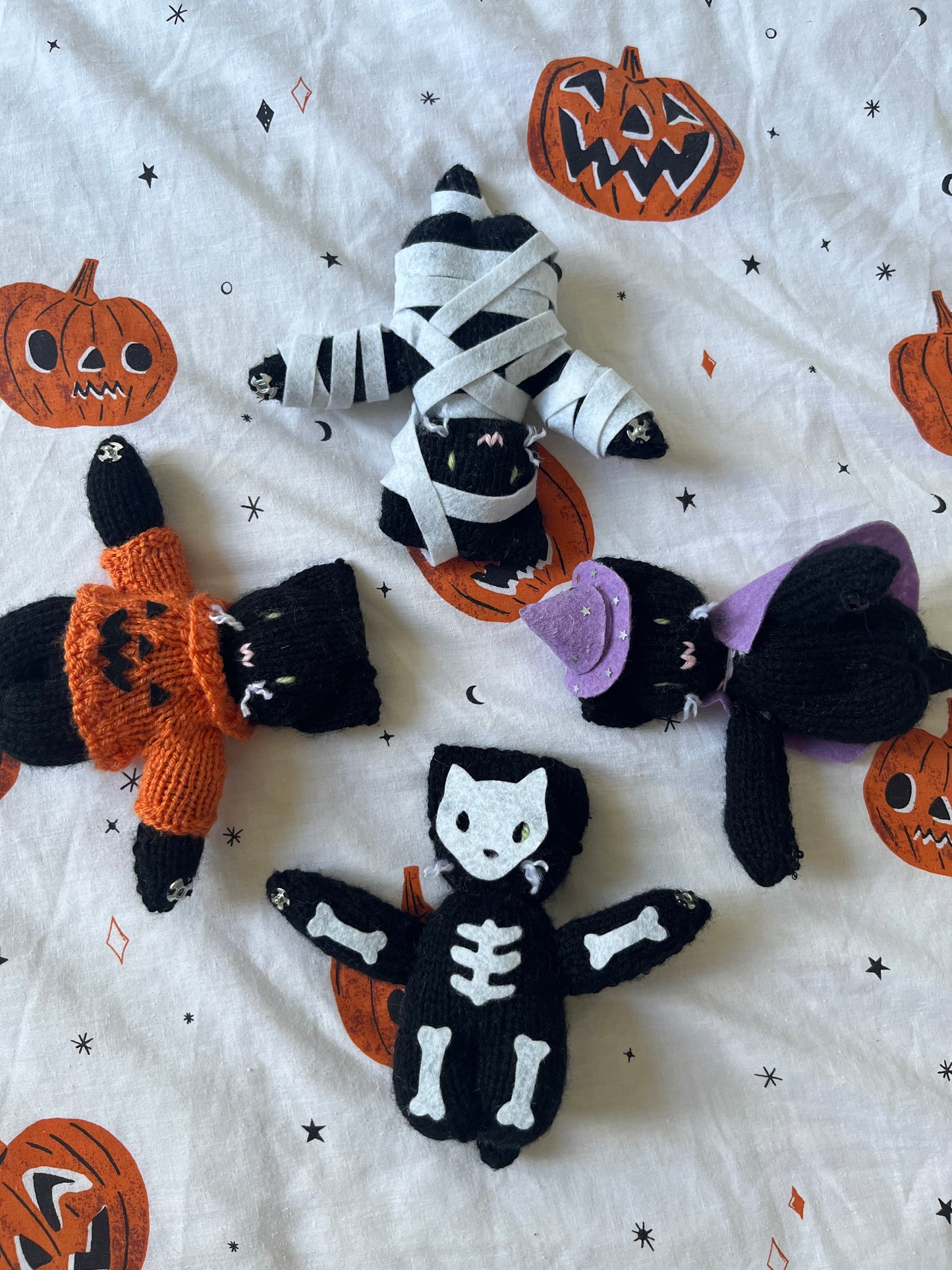 Halloween Cat Bagcharms🎃👻