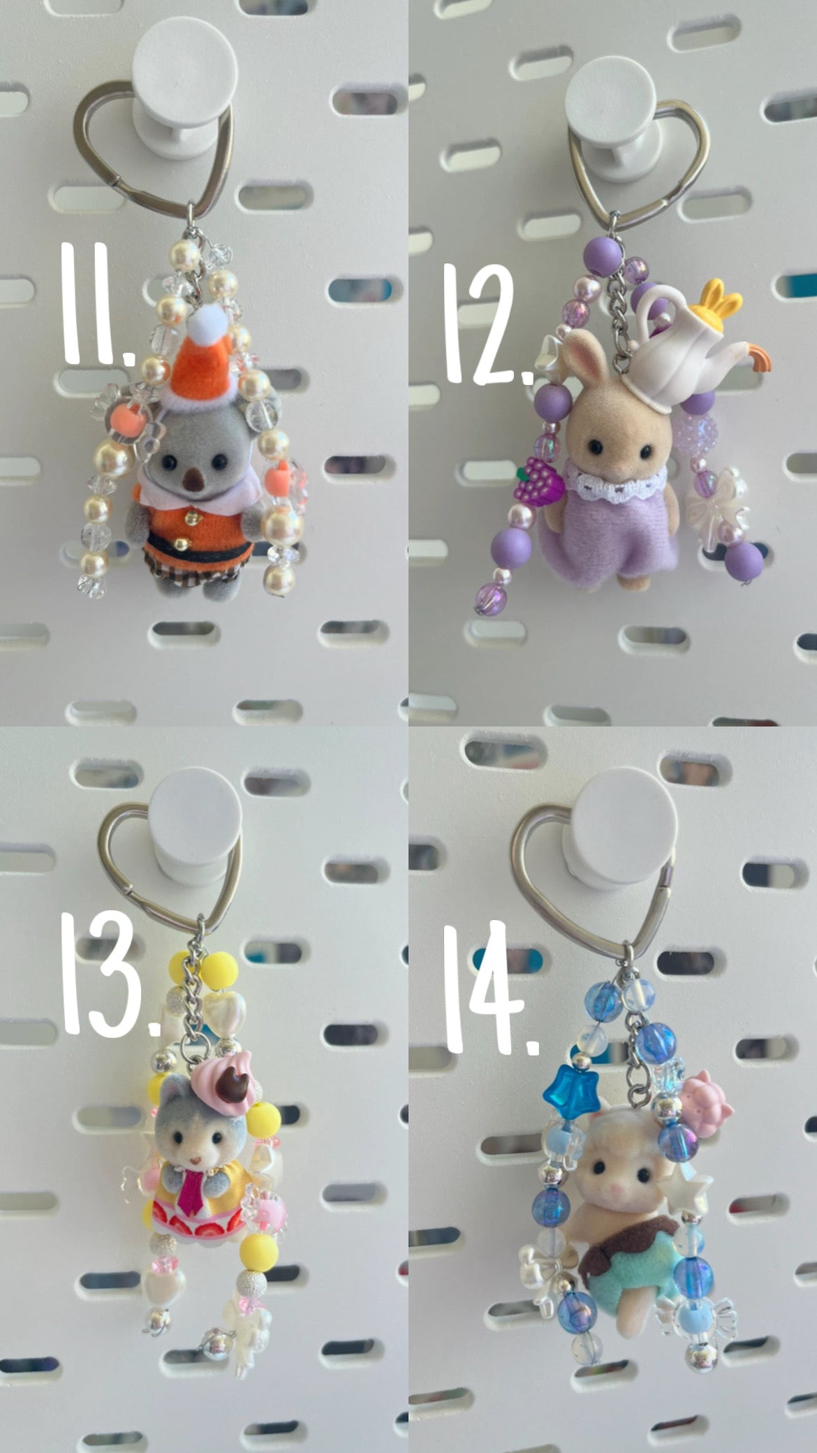 Sylvanian Keychains