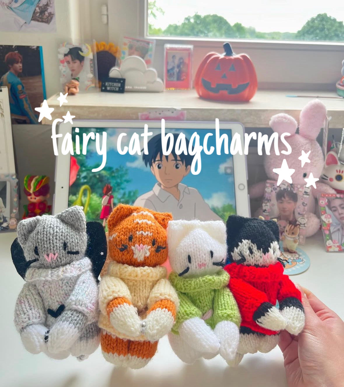 FAIRY CAT BAGCHARMS