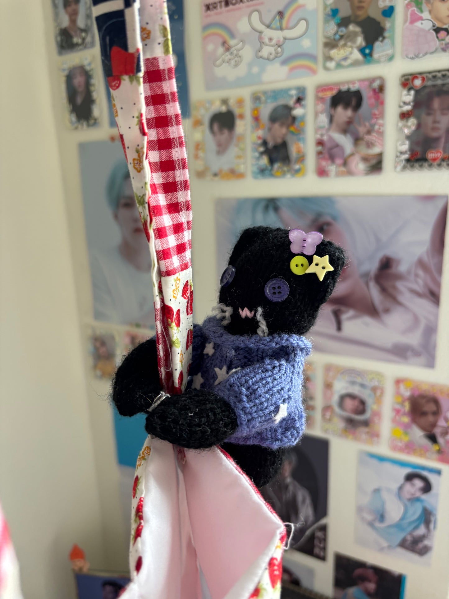 Coraline Cat Bagcharm