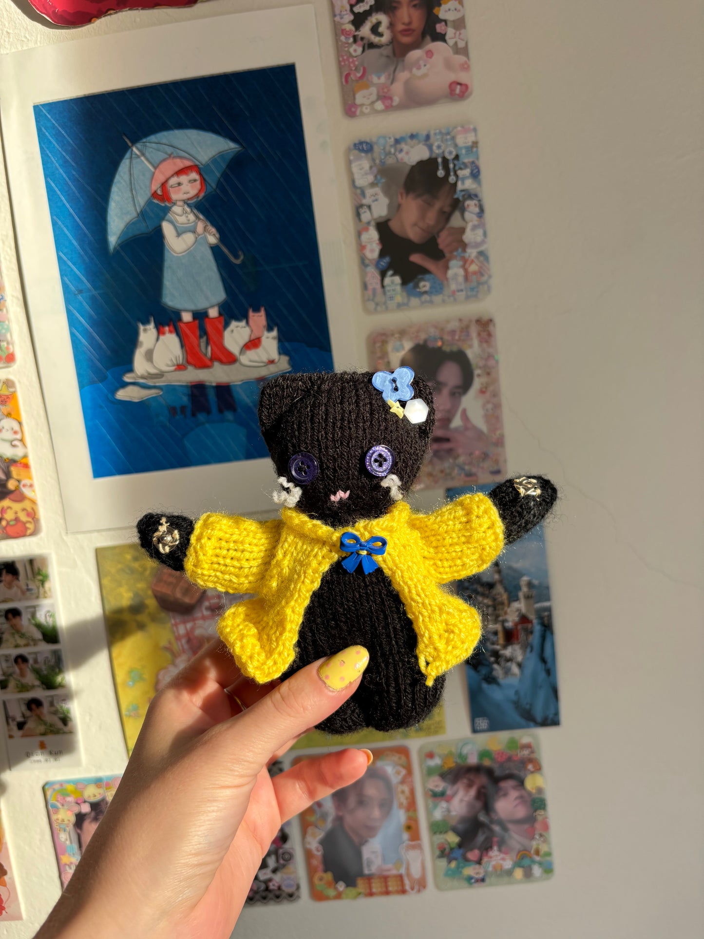 Coraline Cat Bagcharm